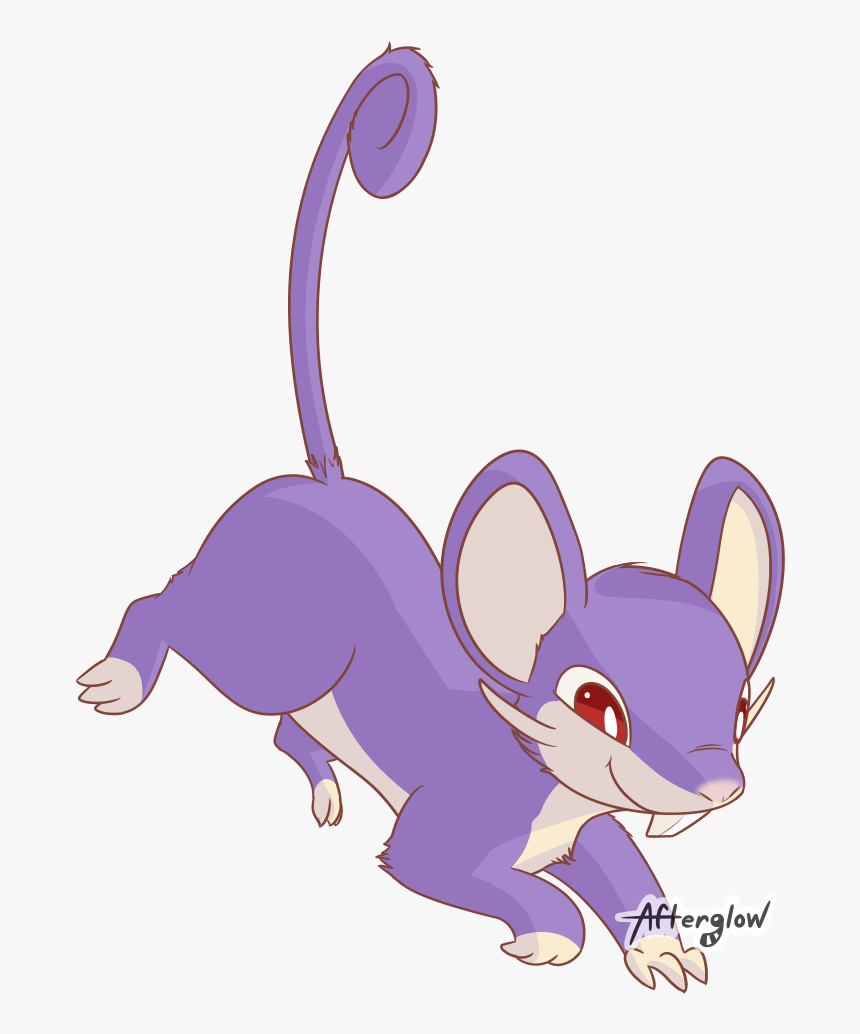 Agile Rattata - Cartoon, HD Png Download, Free Download