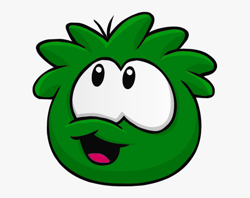 Darkgreenpuffle - Club Penguin Dark Green Puffle, HD Png Download, Free Download