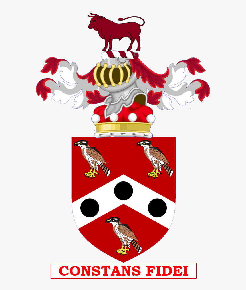 Ridley Of Liddesdale Achievement - Baron Coat Of Arms, HD Png Download, Free Download
