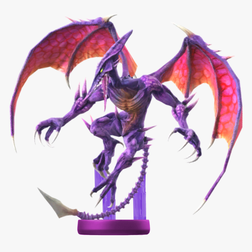 Nintendo Fanon Wiki - Ridley Smash Bros Amiibo, HD Png Download, Free Download