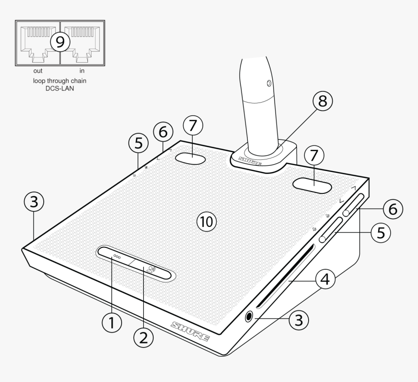 Conference And Discussion Unit, Featuring Single And - Monochrome, HD Png Download, Free Download