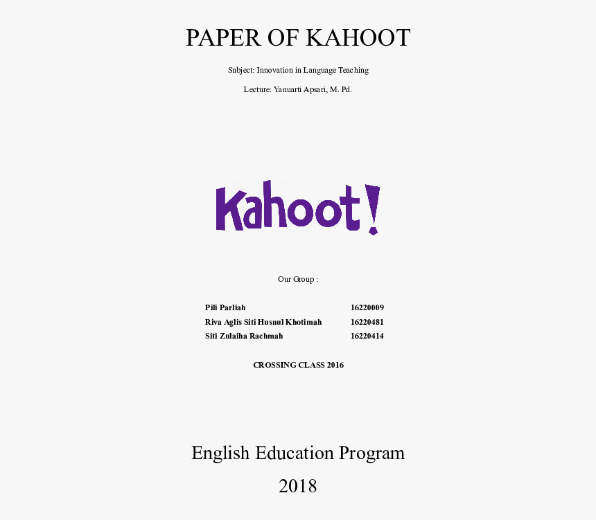 Kahoot!, HD Png Download, Free Download