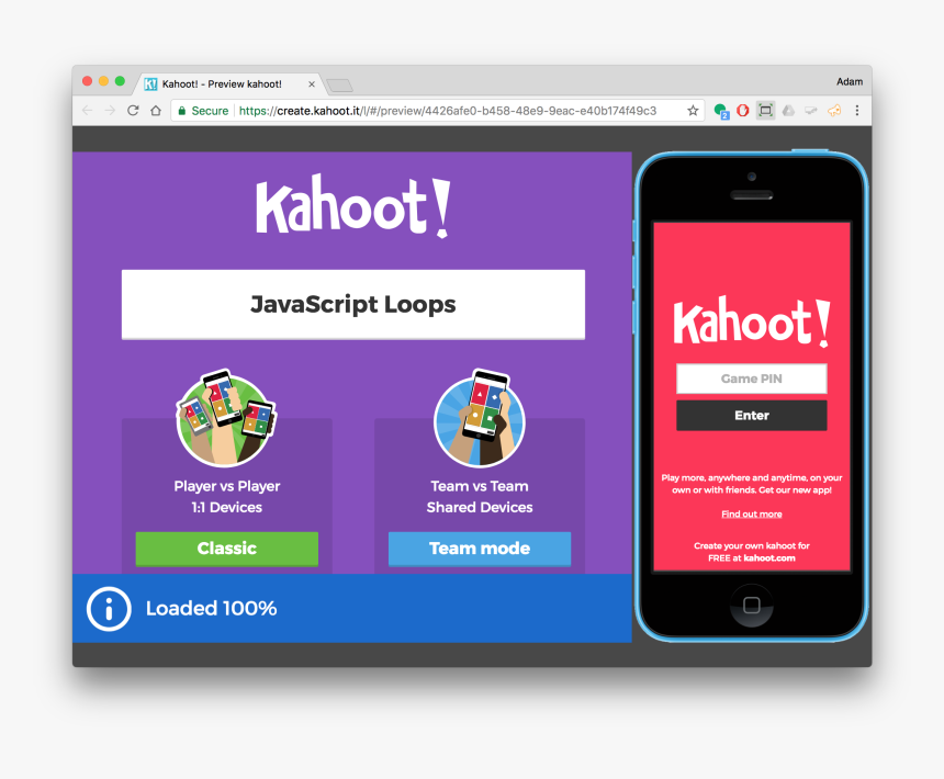 Play Kahoot, HD Png Download, Free Download