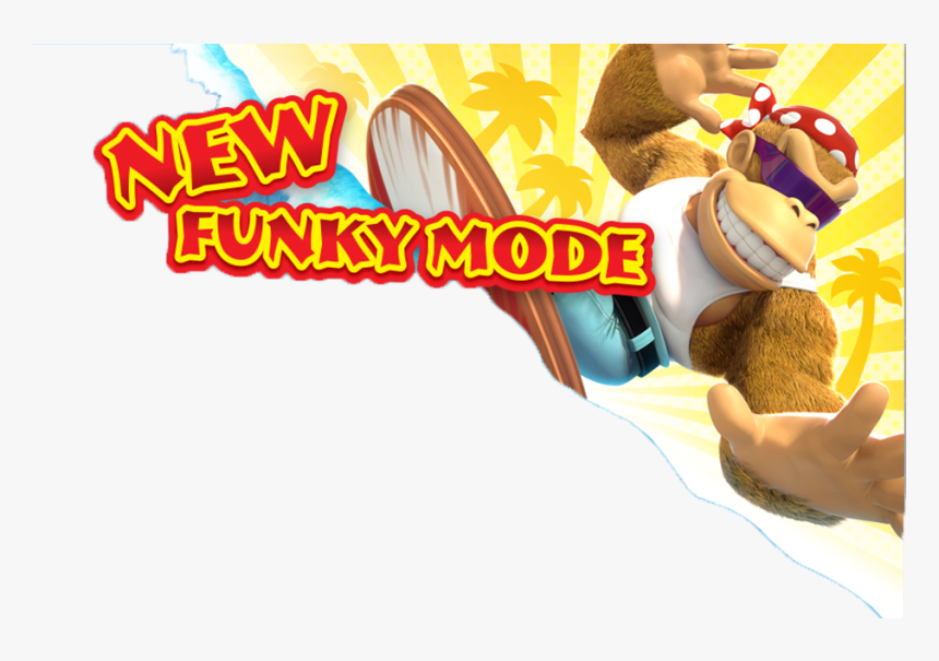 New Funky Mode Png - Funky Kong Mode, Transparent Png, Free Download