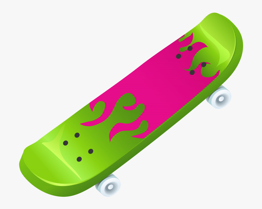 Image Of Skateboard Clipart 8 2 Clip Art At Vector - Skateboard Clipart Png, Transparent Png, Free Download