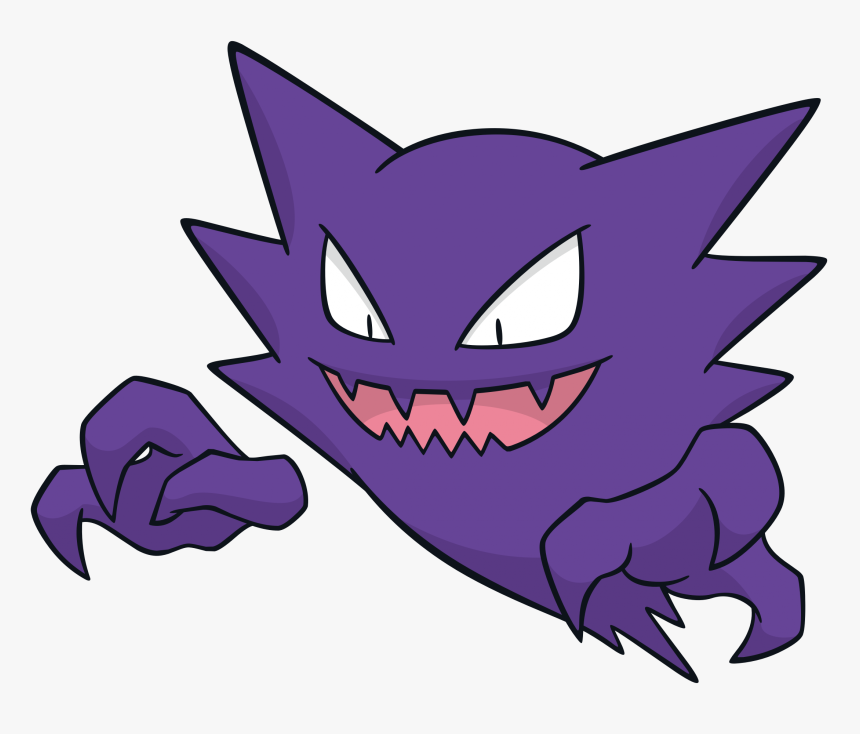 Haunter Pokemon Character Vector Art - Pokemon Haunter Dream World, HD Png Download, Free Download