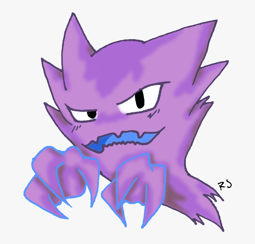 Shiny Haunter By Rosierjay-d5eqqpo - Haunter Pokemon Shiny, HD Png Download, Free Download