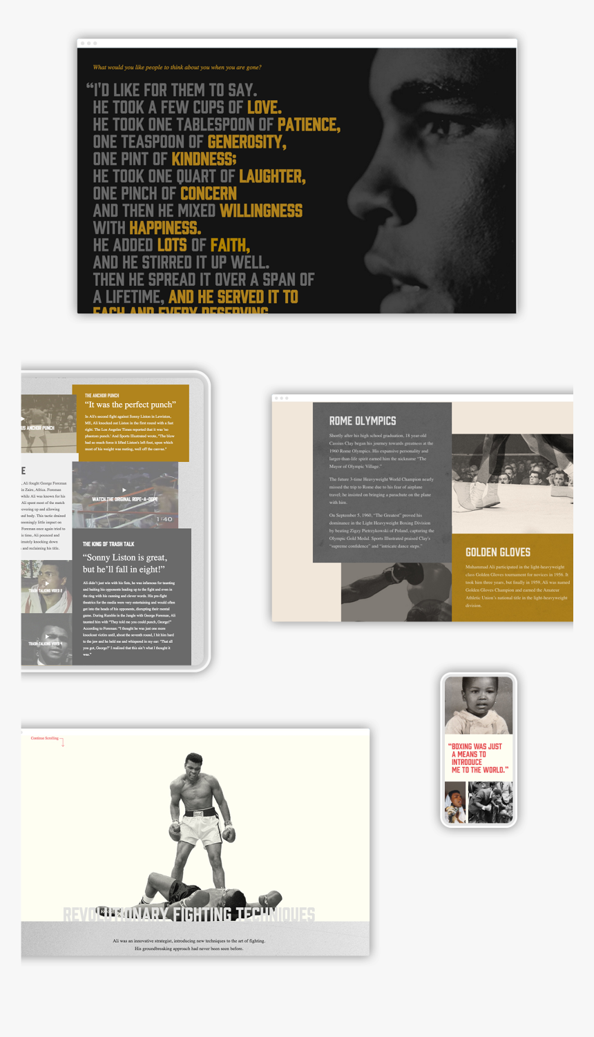 Fc Casestudies Ali Responsive - Flyer, HD Png Download, Free Download