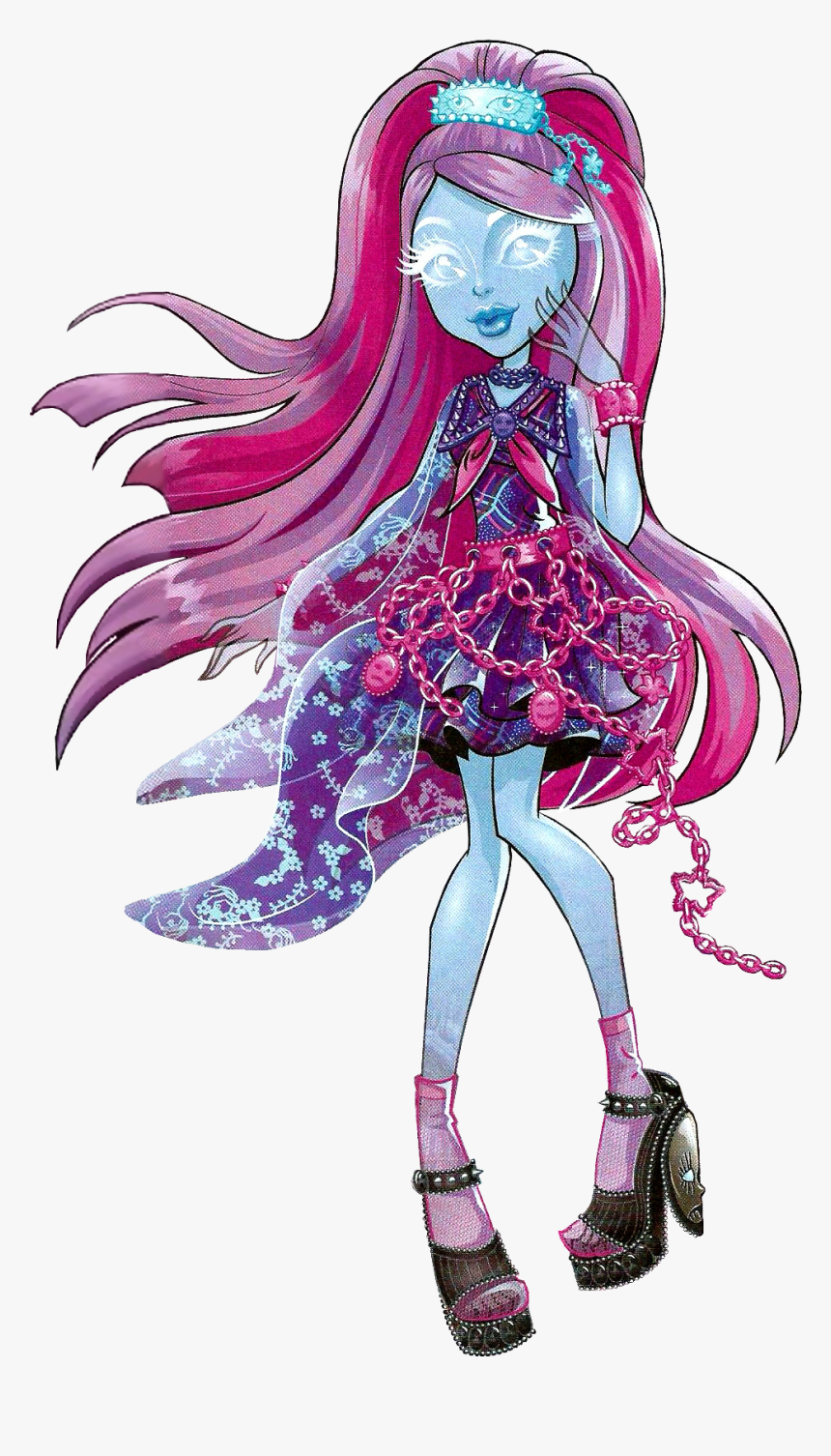 Faceless Girl Student Png - Monster High Kiyomi Haunterly, Transparent Png, Free Download