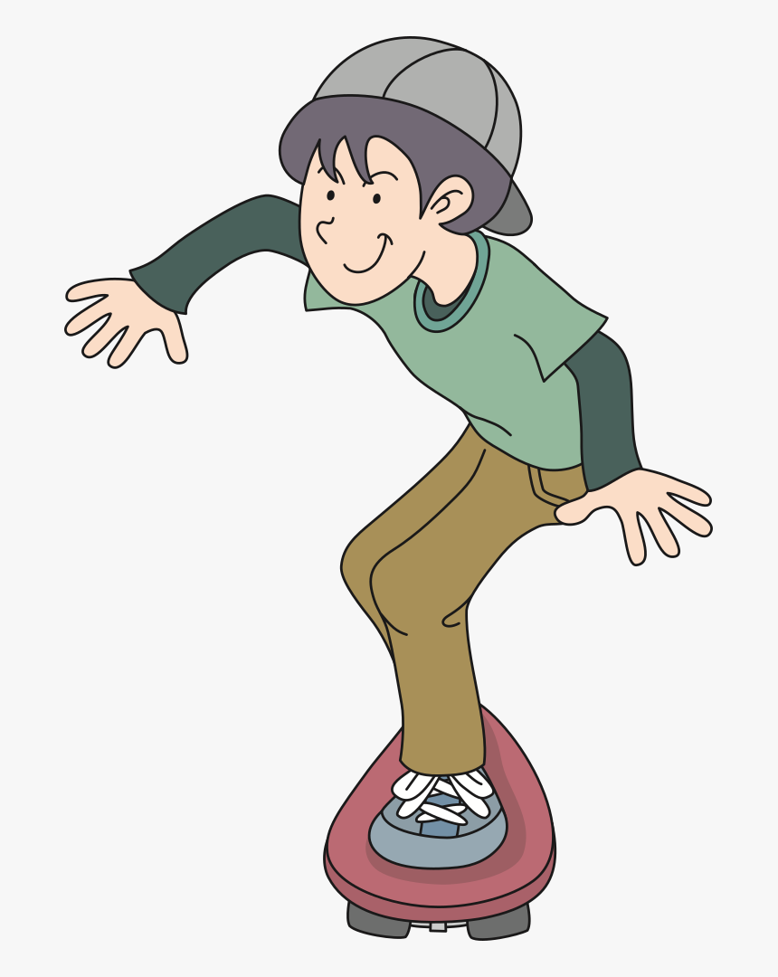 Skateboarder - Skateboard, HD Png Download, Free Download