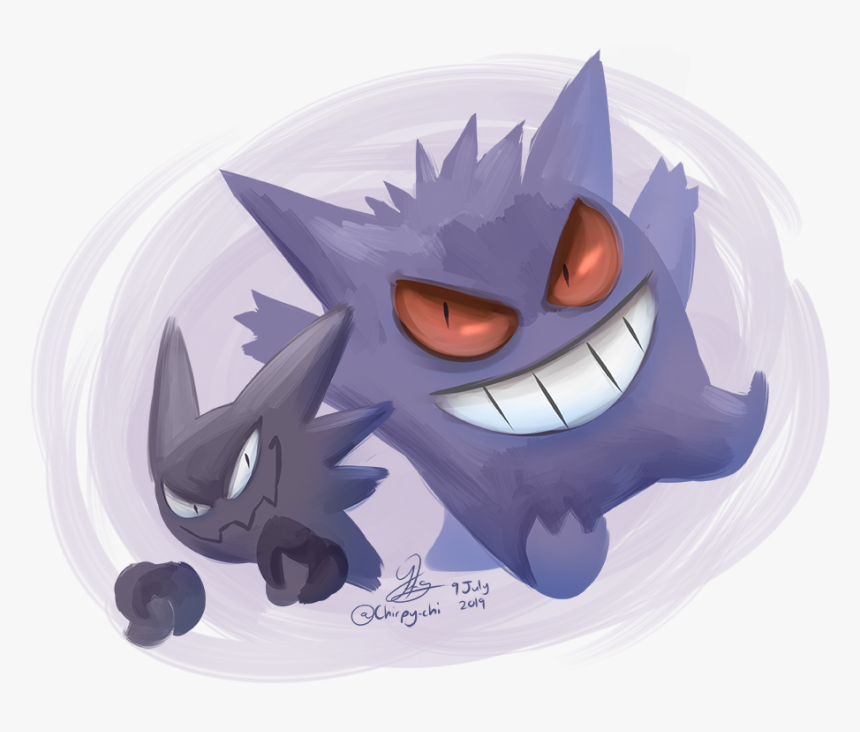 Haunter Evolution - Cartoon, HD Png Download, Free Download