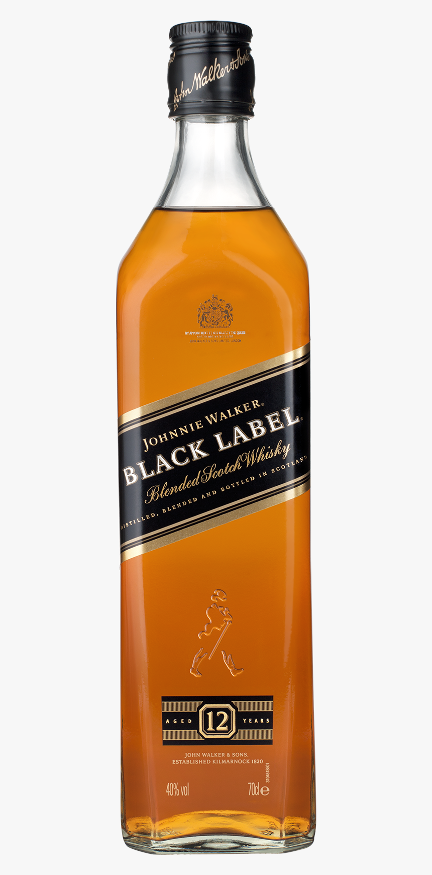 Johnnie Walker Black Label 700, HD Png Download, Free Download