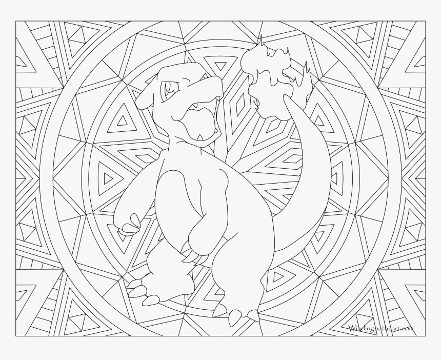 Coloring Pages Coloriage Mandala Pokemon A Imprimer Hd