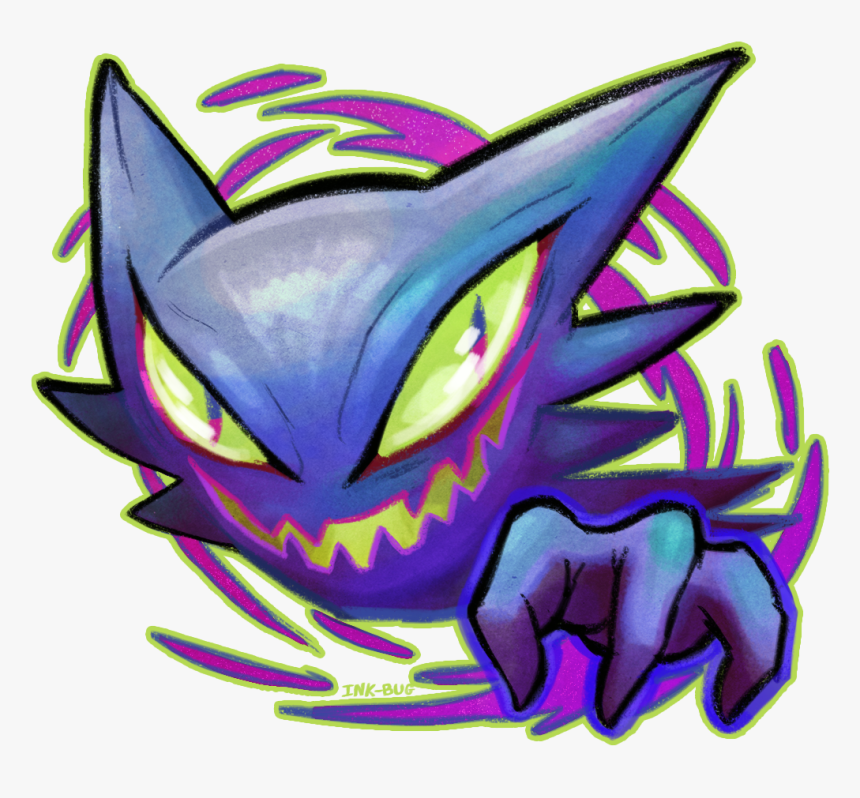 I Made A Haunter For My Friend Albinolupin - Illustration, HD Png Download, Free Download
