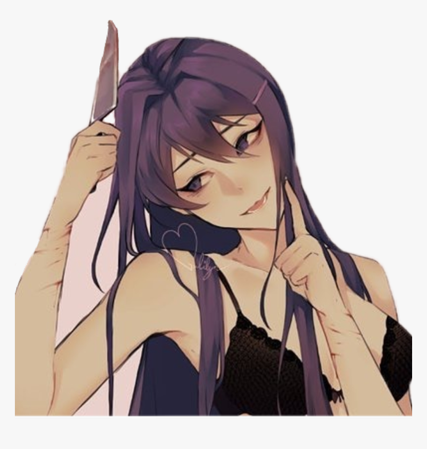 Transparent Yandere Png - Yuri Ddlc Fanart Yandere, Png Download, Free Download