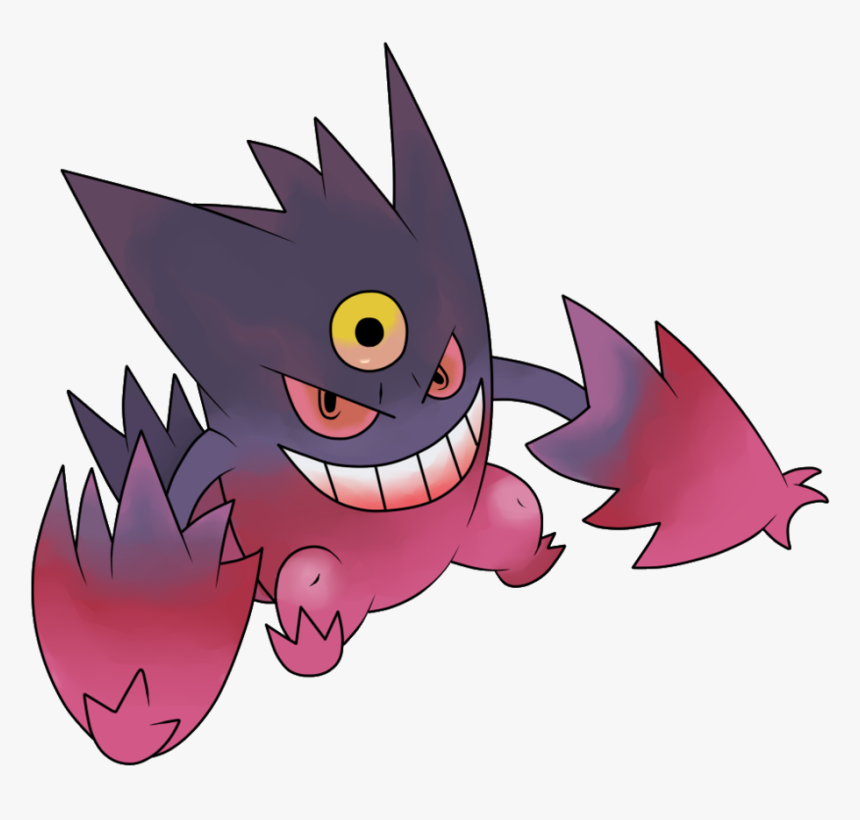 Mega Gengar, HD Png Download, Free Download