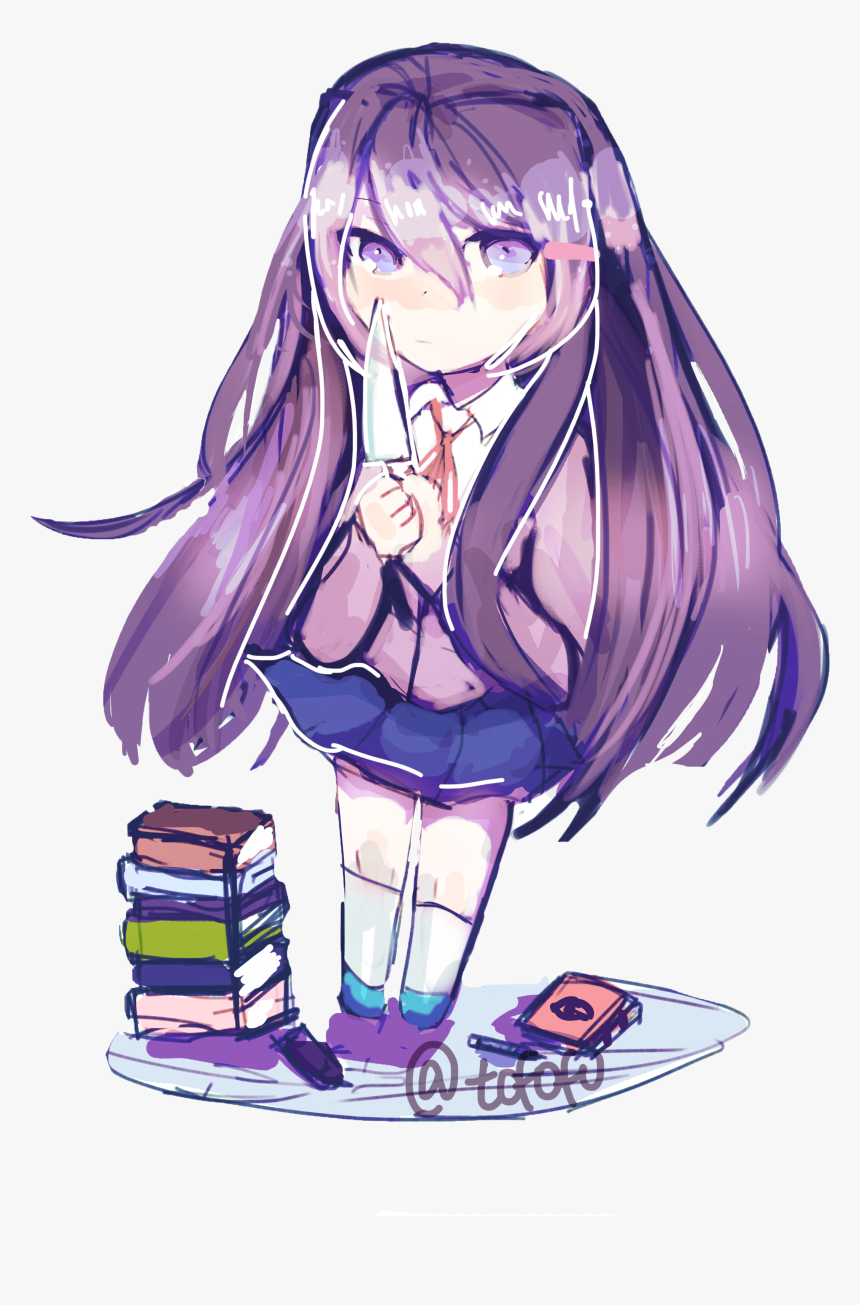 Yuri Ddlc Fanart Png, Transparent Png, Free Download