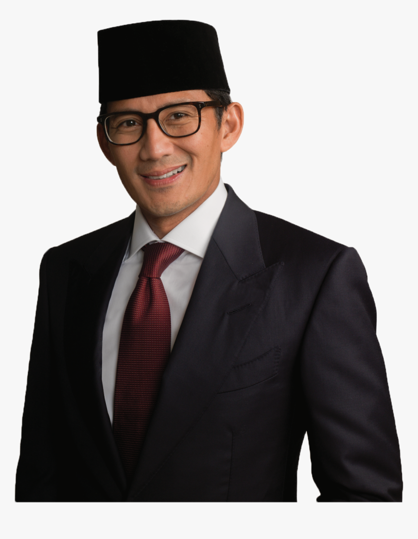 Sandiaga Uno Hitam Putih, HD Png Download, Free Download