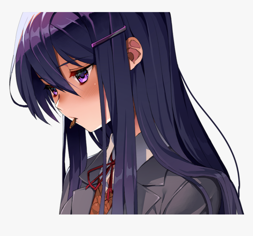 Yuri Yuri Ddlc Ddlcyuri Yuriddlc Videogames Horrorgame - Ddlc Yuri Chocolate Scene, HD Png Download, Free Download