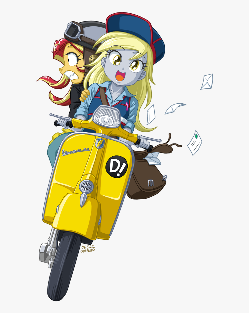 Sunset Shimmer Derpy Hooves, HD Png Download, Free Download