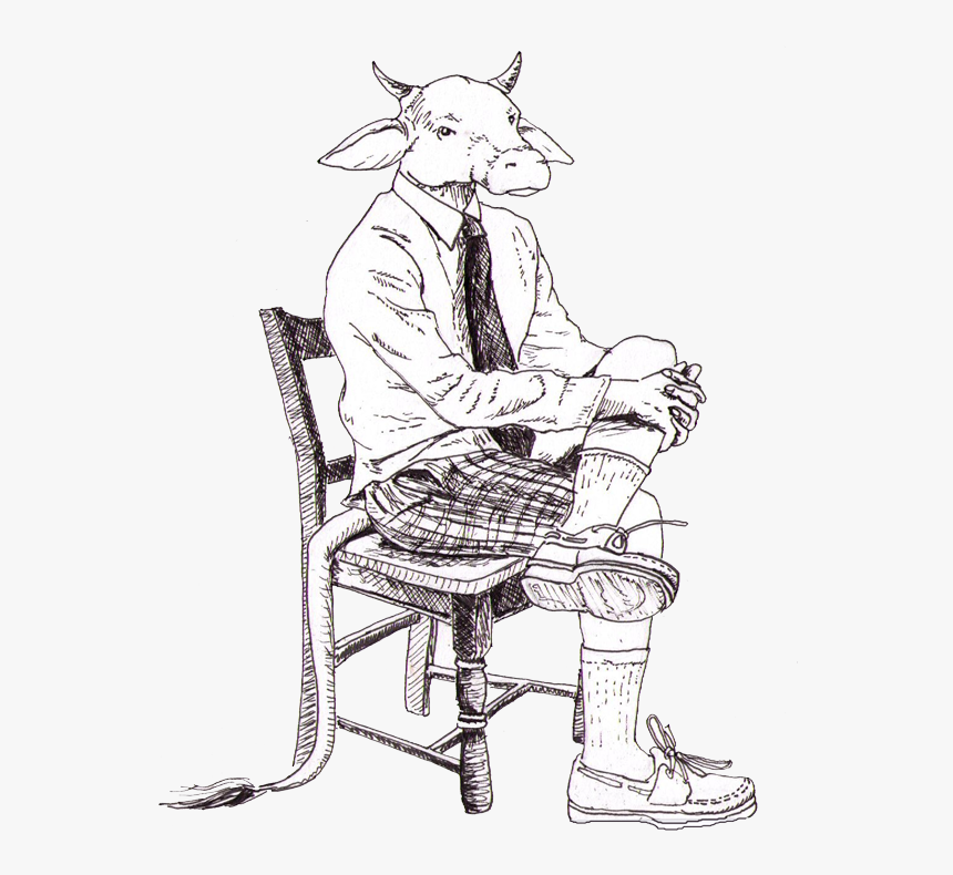 Minotaur Sitting , Png Download - Sitting, Transparent Png, Free Download