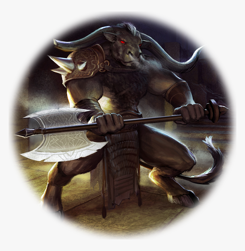 Minotaur - Woman Warrior, HD Png Download, Free Download