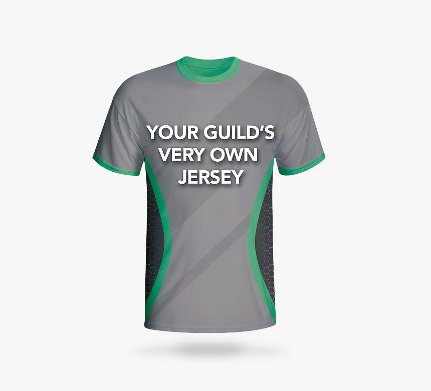 Winning Guilds May Customize Jersey Design And Team - Active Shirt, HD Png Download, Free Download