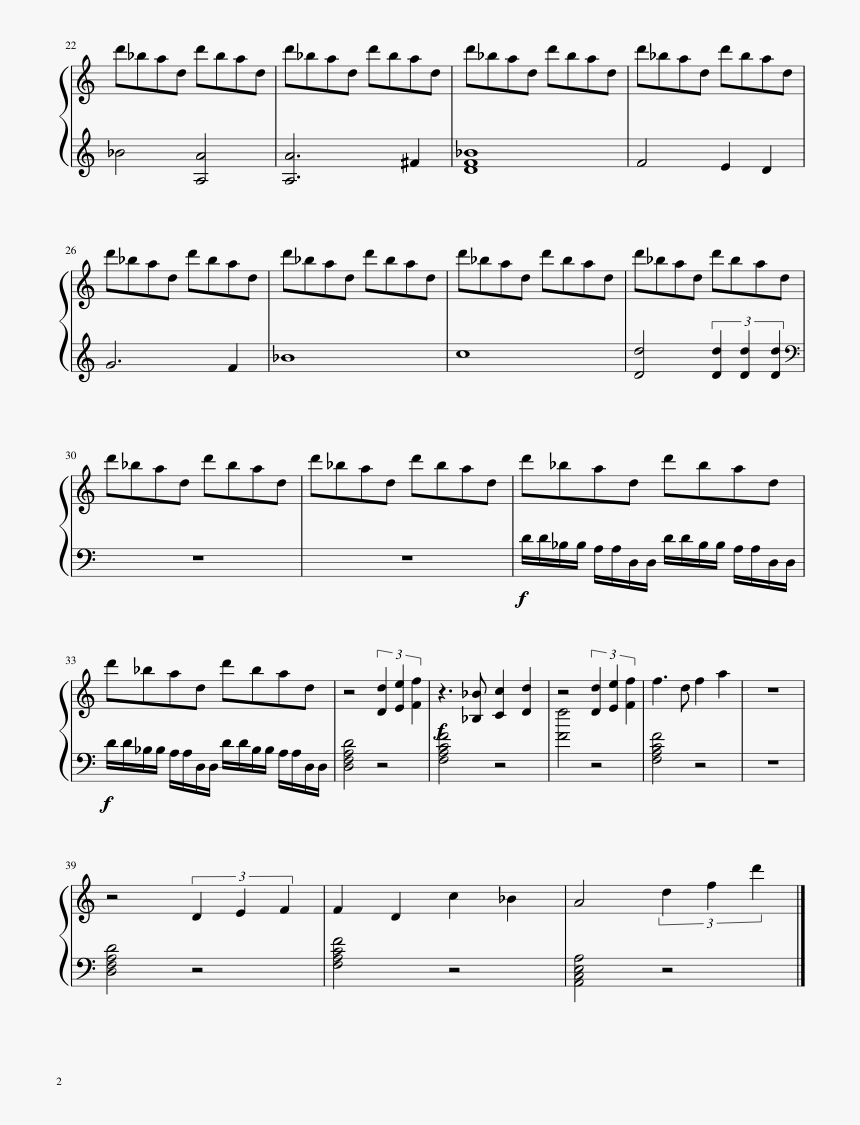 Friends Theme Song Sheet Music, HD Png Download, Free Download