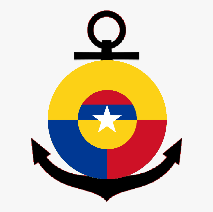 Colombian Naval Aviation Roundel - Colombian Symbols, HD Png Download, Free Download