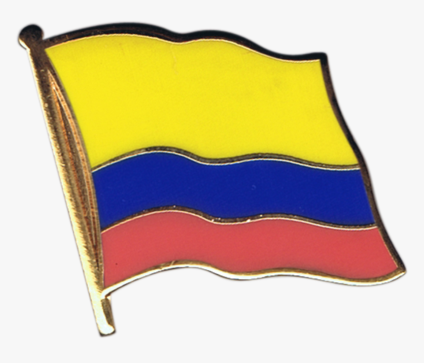 Colombia Flag Pin, Badge - Indian Flag Badge Png, Transparent Png, Free Download
