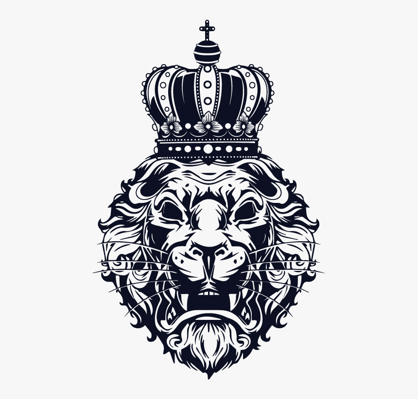 Royal Designs Branding Specialists - Lion Vector Black And White, HD Png Download, Free Download