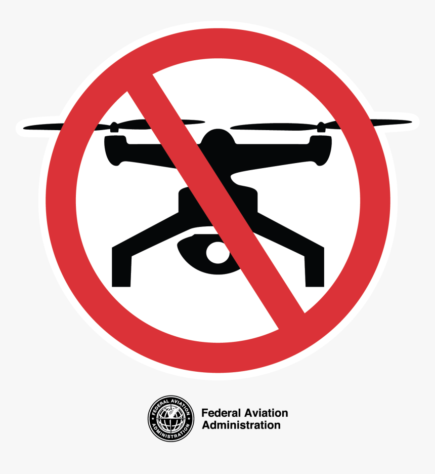 2015 Faa 193 Uas Toolkit Sd01 Icon Faa 1c - No Fly Zone Drone, HD Png Download, Free Download