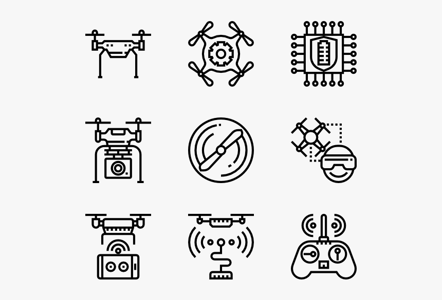 Drone - Farm Icons, HD Png Download, Free Download