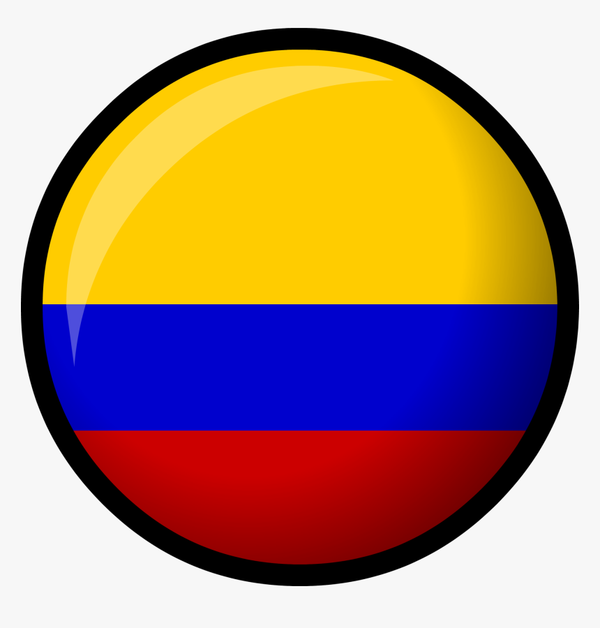 Club Penguin Wiki - Bandera De Colombia En Bola Png, Transparent Png, Free Download