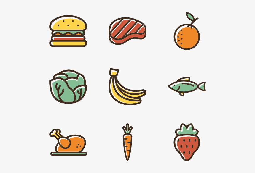 Healthy Food Icon Vector, HD Png Download, Free Download