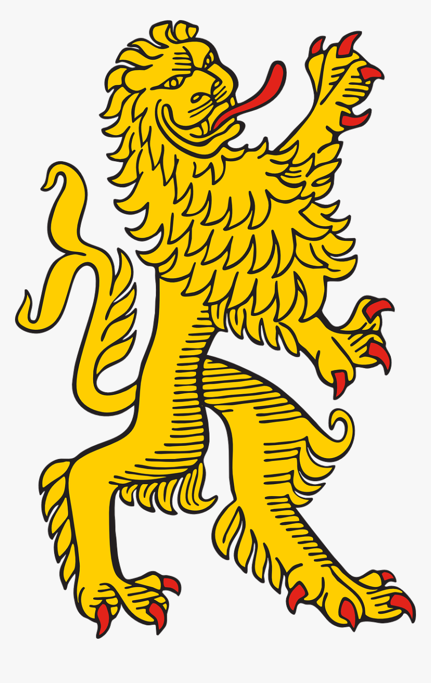 Lion Emblem Coat Of Arms, HD Png Download - kindpng