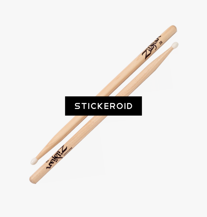 Drum Sticks , Png Download - Drum Sticks Zildjian, Transparent Png, Free Download