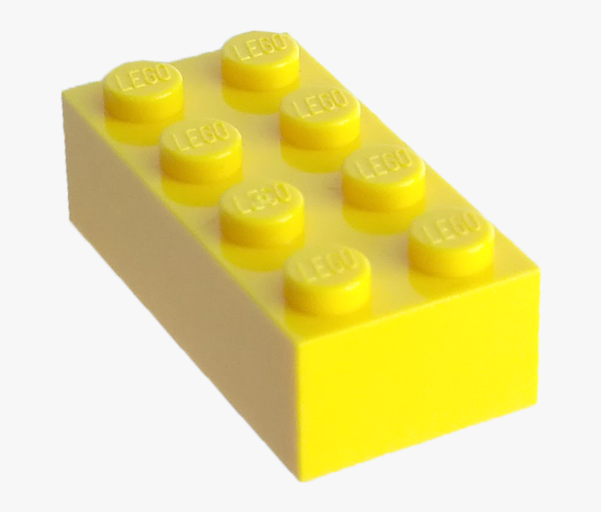 Transparent Lego Brick Clipart - Lego Clipart Yellow, HD Png Download, Free Download
