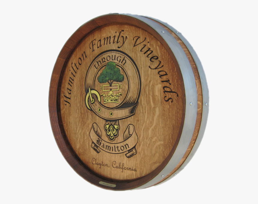 A3 Hamilton Coat Of Arms Barrel Head Carving, HD Png Download, Free Download