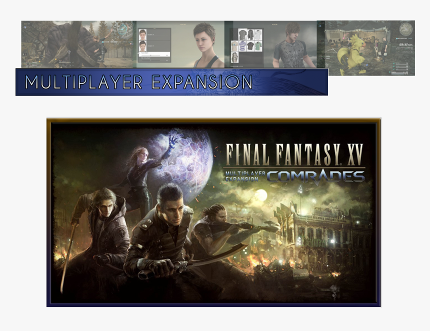 Final Fantasy Xv Comrades, HD Png Download, Free Download