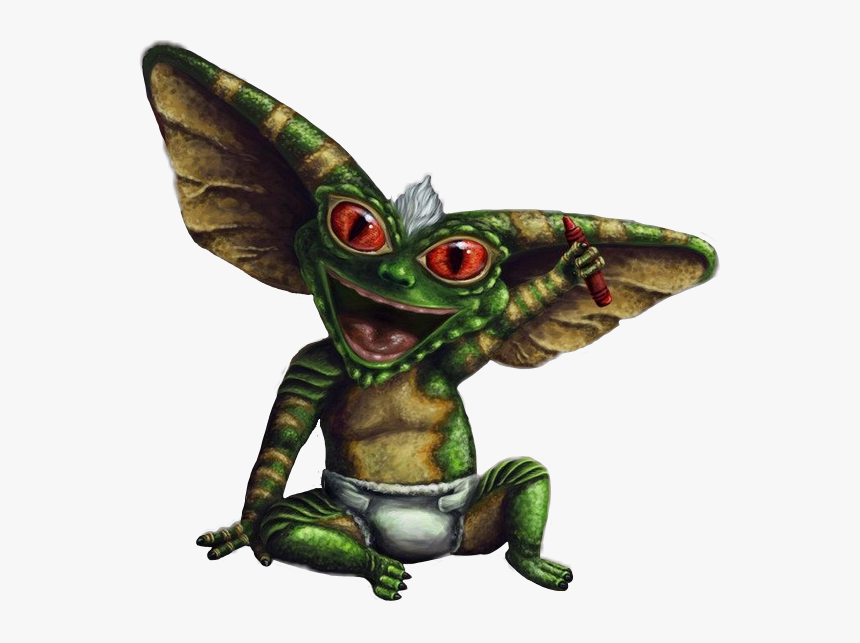 #gremlin #baby #horror #freetoedit - Gremlin As A Baby, HD Png Download, Free Download