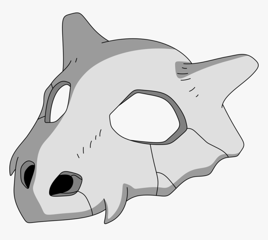 Cubone Skull Png, Transparent Png, Free Download