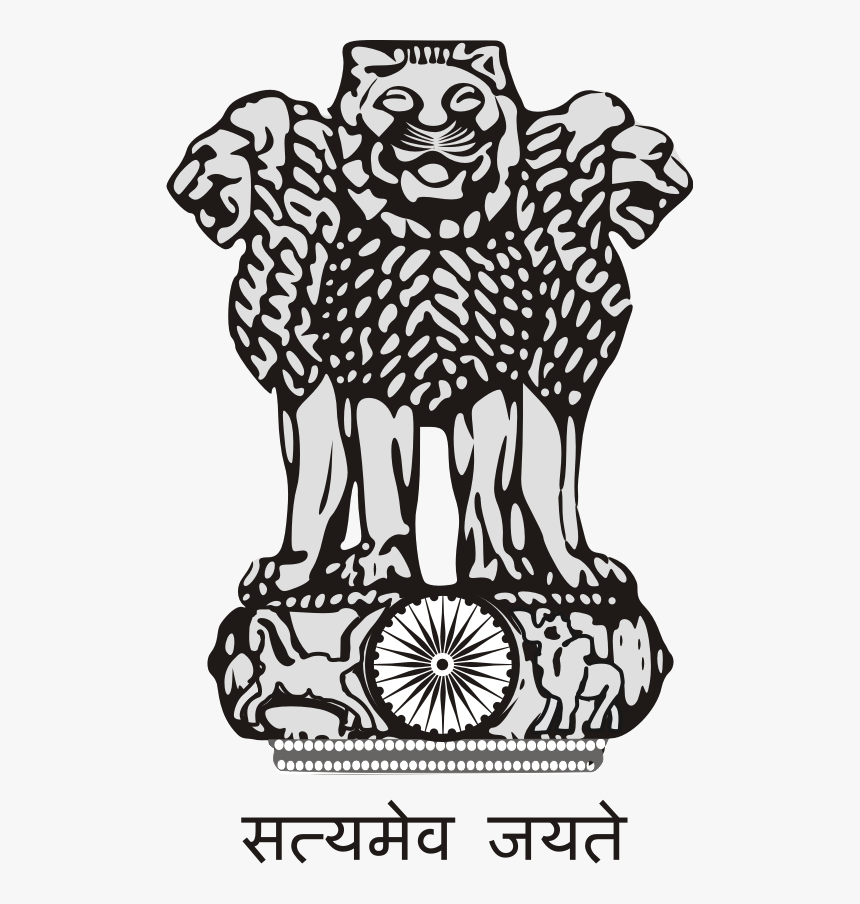 Coat Of Arms Of India Png Image - Govt Of India Logo Png, Transparent Png, Free Download