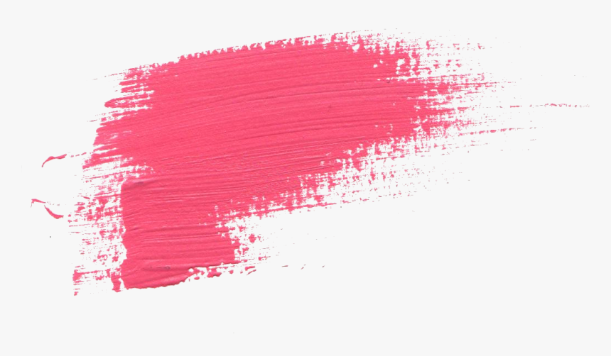 Png File Size - Paint Brush Png Pink, Transparent Png, Free Download