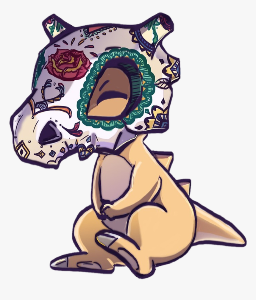 #freetoedit #ftestickers #cubone #pokemon - Cubone Day Of The Dead, HD Png Download, Free Download