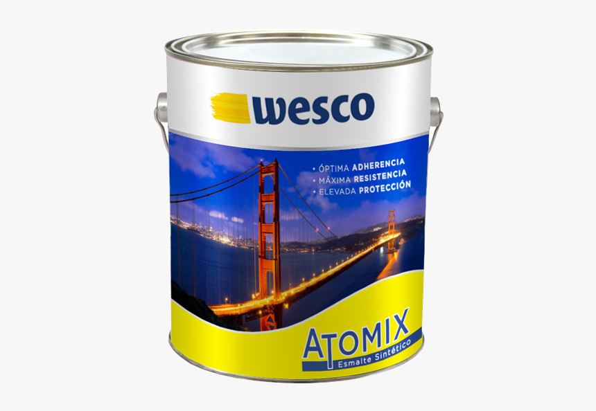 Pintura Esmalte Atomix De Wesco - Golden Gate Bridge, HD Png Download, Free Download