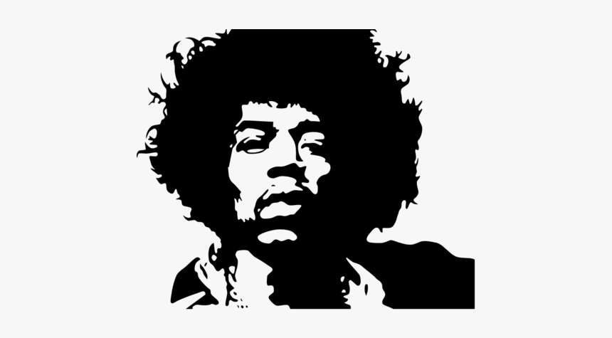 Easy Jimi Hendrix Drawing, HD Png Download, Free Download