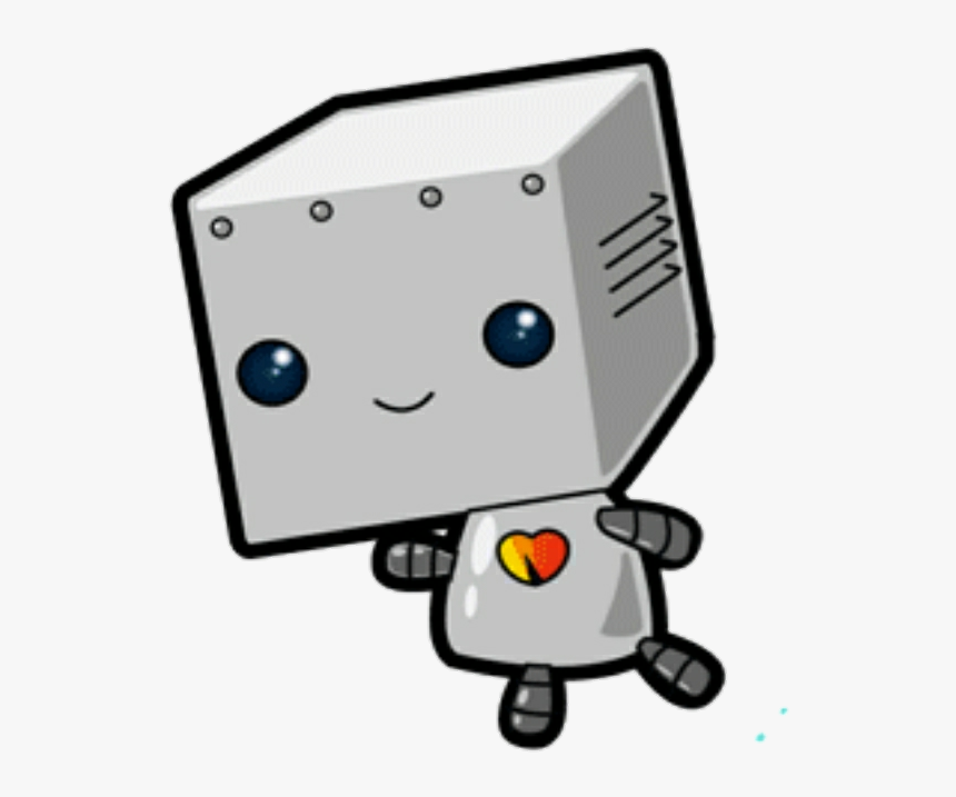 Voy A Robots Tumblr - Transparent Background Cute Robot Clipart, HD Png Download, Free Download