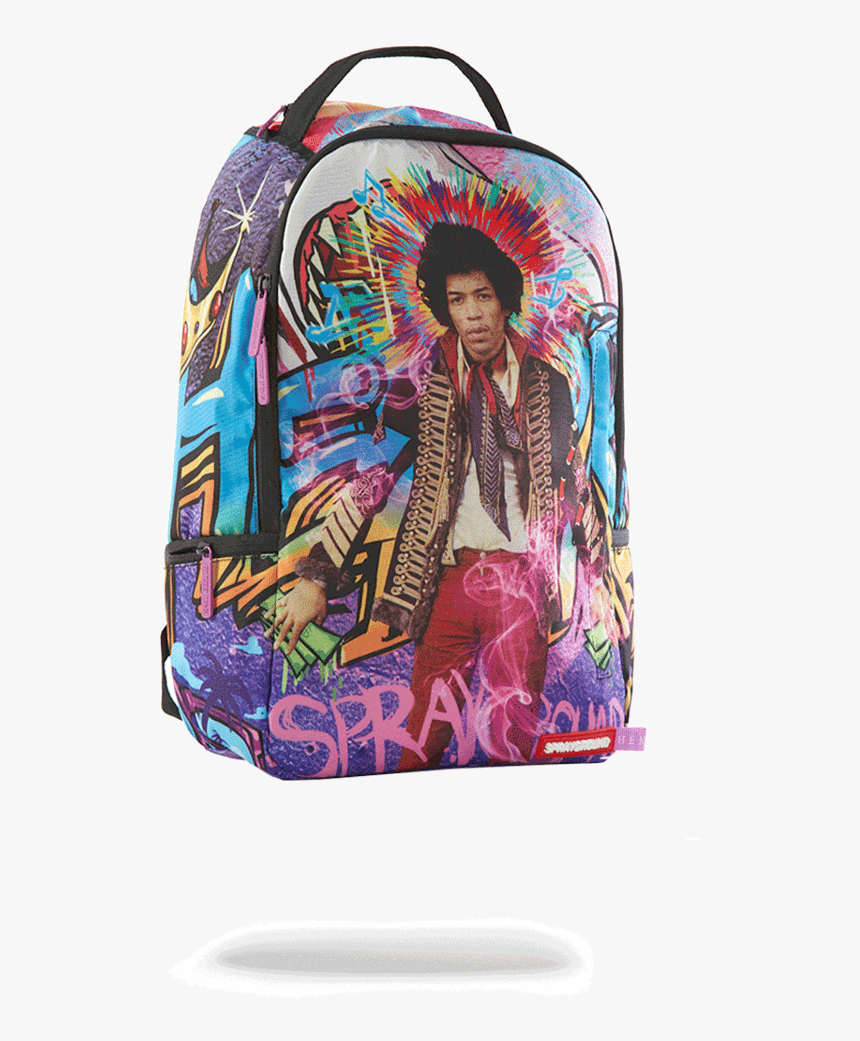 Jimi Hendrix Dream Backpack, HD Png Download, Free Download