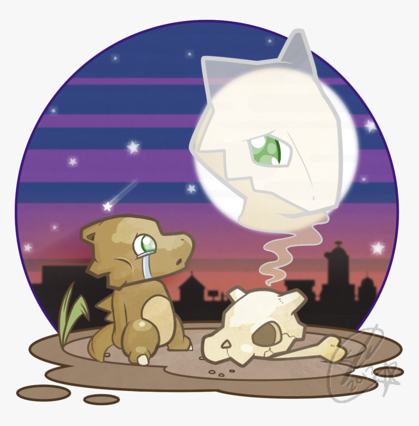The Tale Of Cubone By Aeonpants D4xptsw - Cubone And His Mother, HD Png Download, Free Download